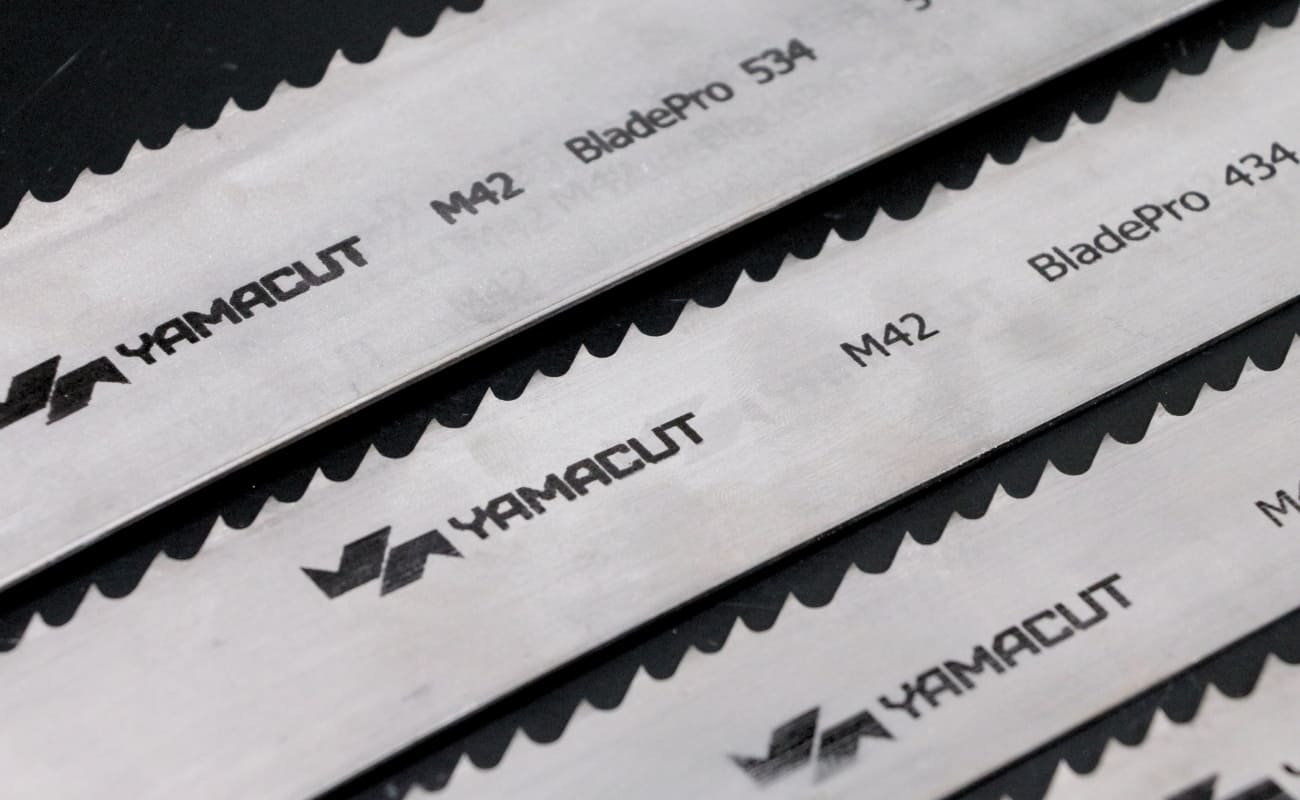 Yamacut bandsaw blade teeth